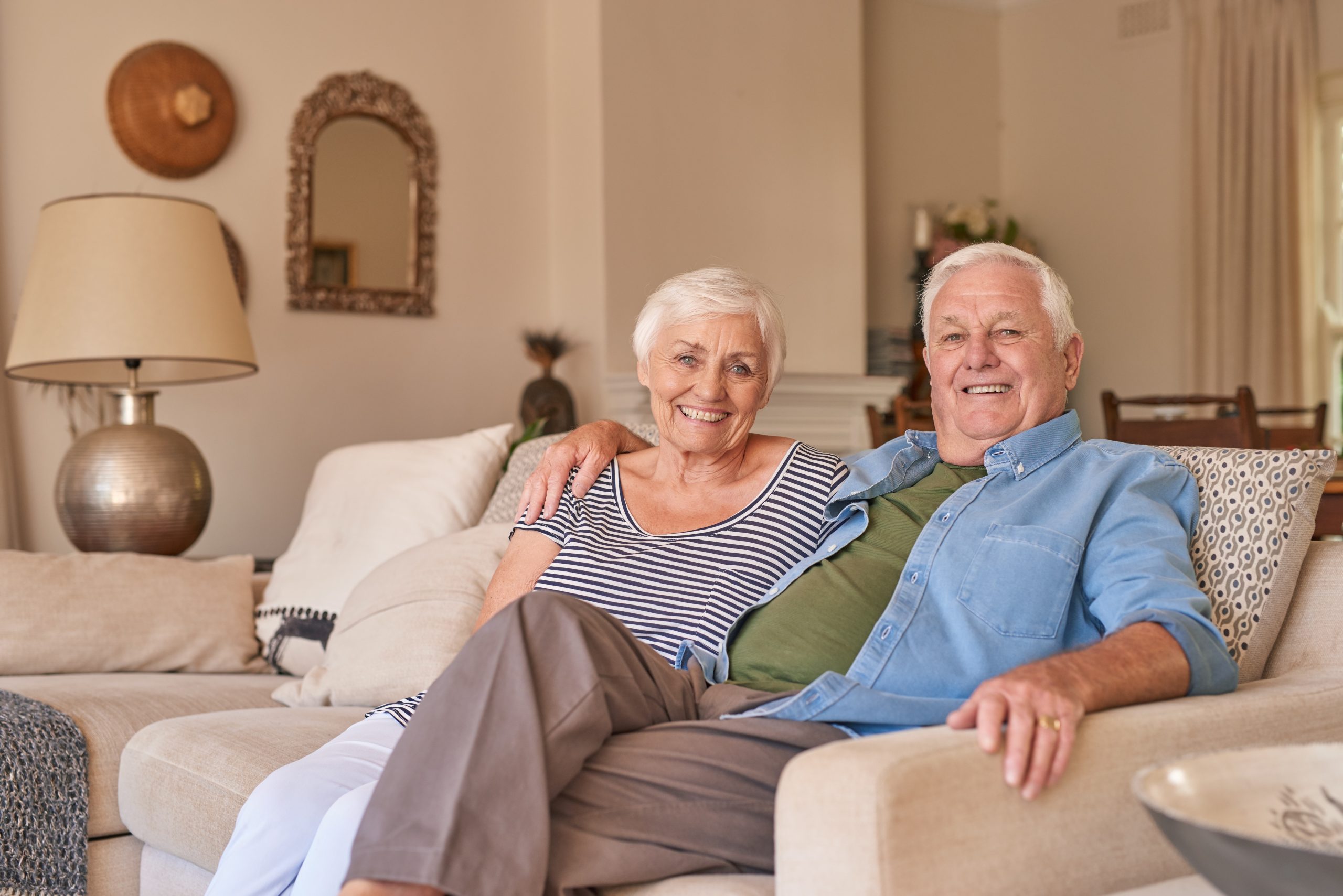 elderly couple
